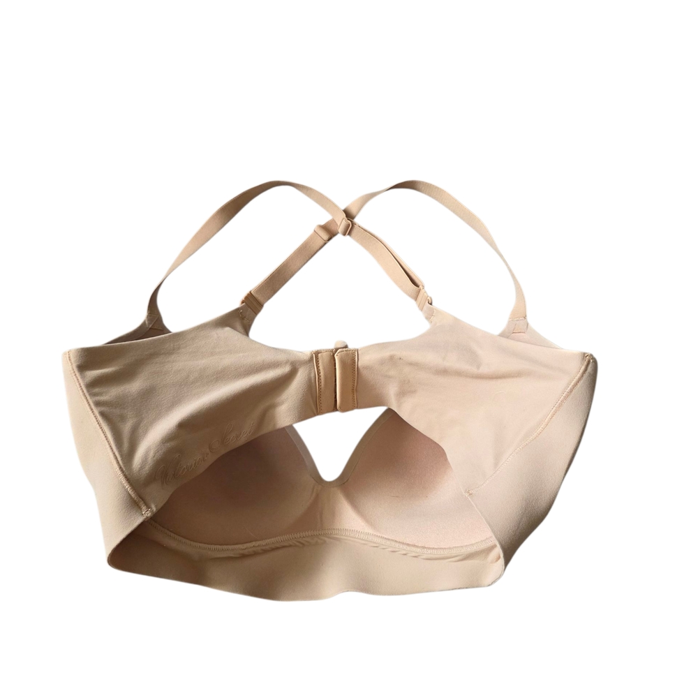 Victoria’s Secret Incredible Bra 36DD | Padded No-Wire Criss Cross Nude - Picture 2 of 9